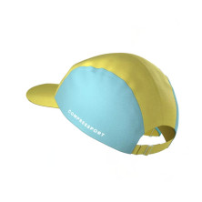 Gorra running Compressport 5 Panel Lemon Ether