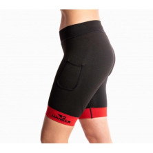 Malla compresiva Pog unisex Hanker Sport negra mujer lateral