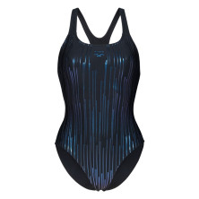 Bañador de natación Arena Feel Hyacinth Swim Pro Back Black