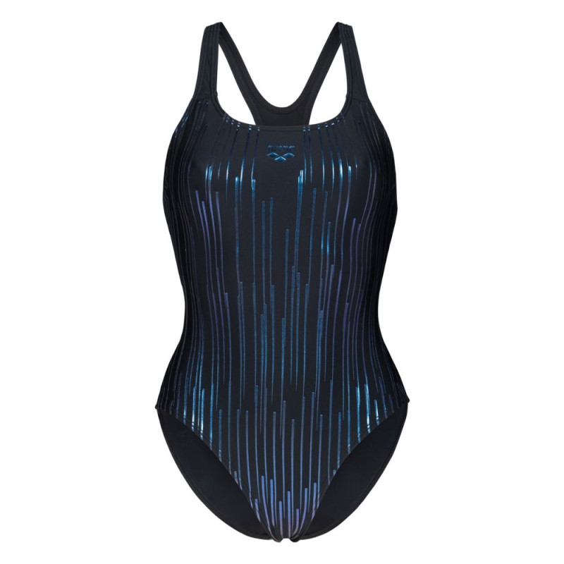 Bañador de natación Arena Feel Hyacinth Swim Pro Back Black