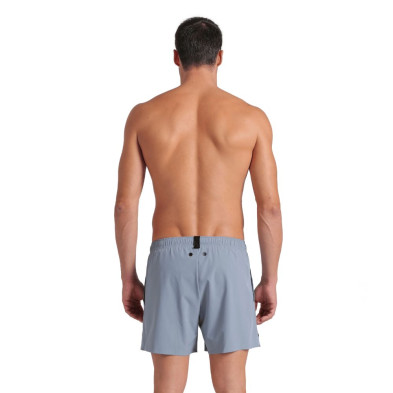 Bañador de playa Arena Evo Beach Short Solid hombre Seafoam tejido suave y reciclado