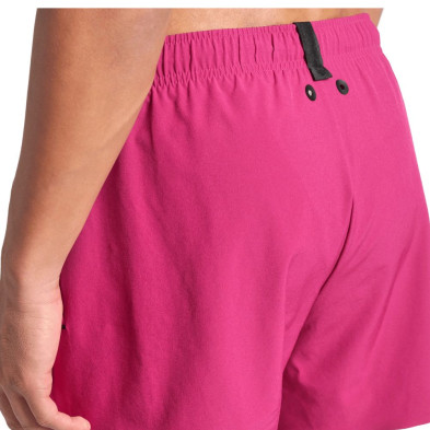 Bañador de playa Arena Evo Beach Short Solid hombre Dark Purple cordón elástico para ajuste perfecto