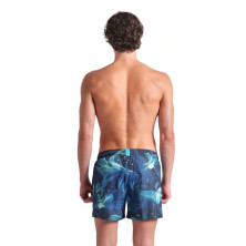 Bañador de playa Arena Water Prints Beach Short hombre mangrove azul
