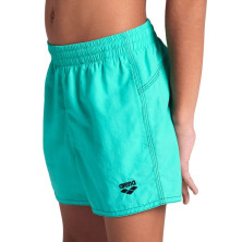Bañador de playa niño Arena Bywayx R junior Water/ Navy con cinturilla elástica y bolsillo