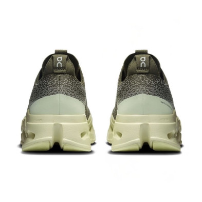 Zapatillas Cloudsurfer Max wide Hombre Olive/ Seedling trasera