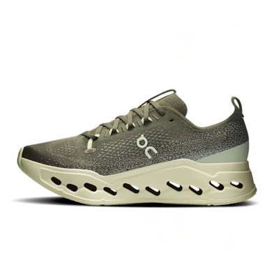 Zapatillas Cloudsurfer Max wide Hombre Olive/ Seedling interior