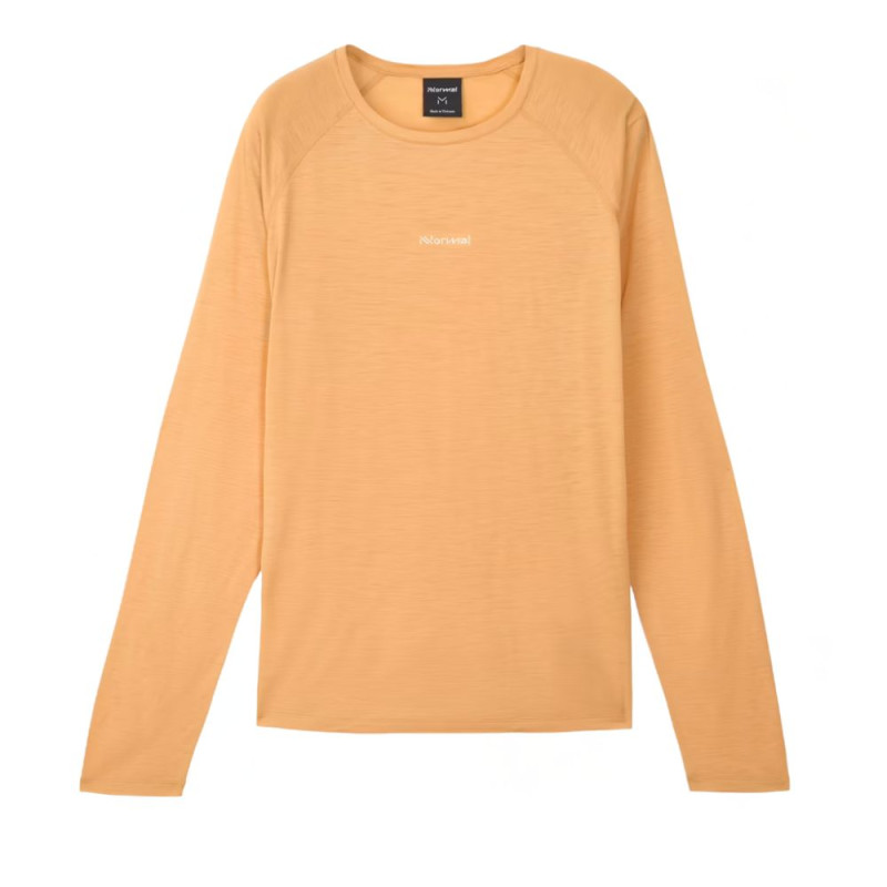Camiseta Manga larga NNormal Merino hombre Orange