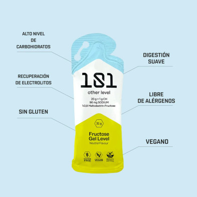 gel energético 101 other level neutro 31g características