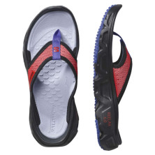Sandalias Salomon Reelax Break 6.0 mujer Cosmic Sky/ Black/ Flame Scarlet zapatillas de recuperación para mujer