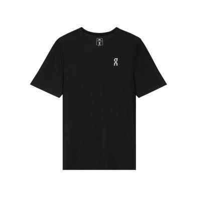 Camiseta manga corta On Running Court-T hombre Black