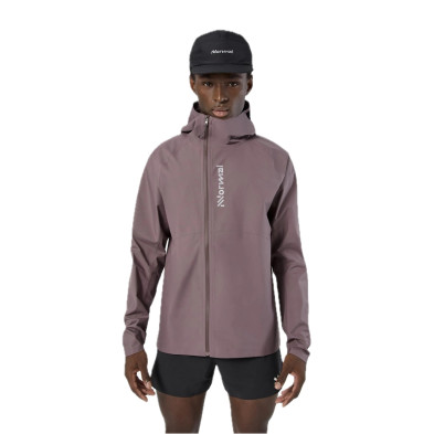 Chaqueta impermeable Trail Rain hombre Purple ejemplo