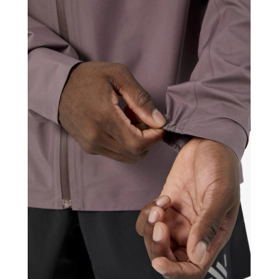 Chaqueta impermeable Trail Rain hombre Purple puños