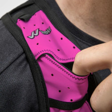 Chaleco Weis Simer 10 L Ultra 100K Rosa + Series Vest bolsillo