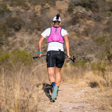 Chaleco Simer 10 L Ultra 100K + Series Vest Rosa