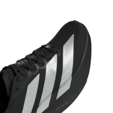Zapatillas Adidas Adizero Evo SL Woven mujer Core Black/ Silver Metallic/ Carbon empeine téxtil con cordones