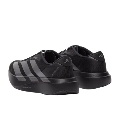 Zapatillas Adidas Adizero Evo SL Woven mujer Core Black/ Silver Metallic/ Carbon mediasuela superligera
