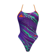 Bañador de natación Turbo  Sirene Haba Waba Waves Violeta