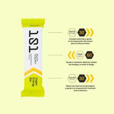 Vegan Energy Bar 101 Other Level Banana 51 g momentos