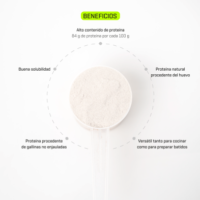 Proteína Egg white Powder sandía