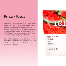 Proteína Egg white Powder sandía