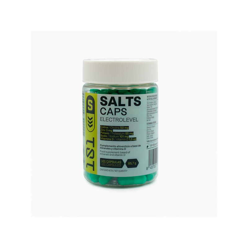 Salt caps electrolevel