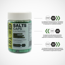 Salt caps electrolevel