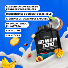 Iso Whey Zero Lactose Reduced proteína en polvo 454gr Chocolate