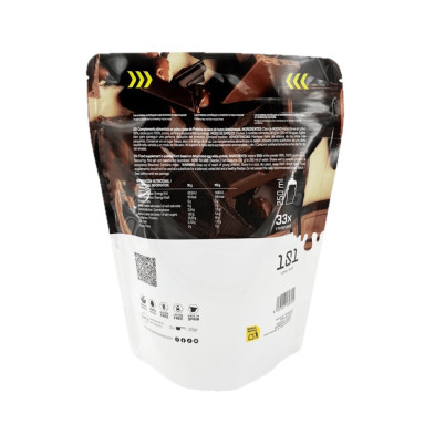 Proteína Egg white Powder chocolate 101 other level trasera