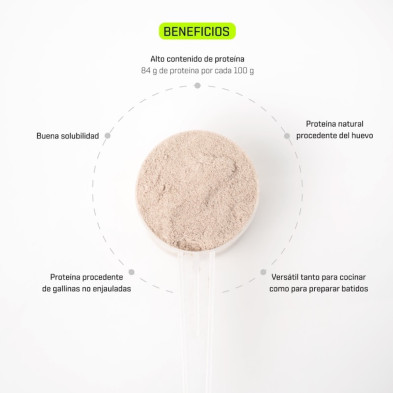 Proteína Egg white Powder chocolate 101 other level características