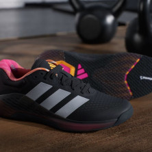 Zapatillas entrenamiento Adidas Dropset 4 Hombre Core Black Iron Metallic Shock Pink
