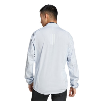 Chaqueta cortavientos Adidas deportiva espalda