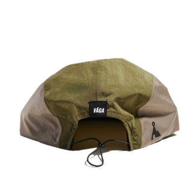 Gorra Pacer Utility green / Taupe / Khaki trasera