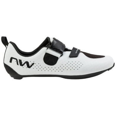 zapatillas triatlón Northwave Tribute blanco negro