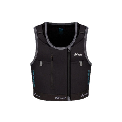 Chaleco Lefty Pro 7 L Vest negro / cyan frente