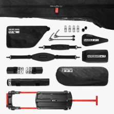 Bolsa Scicon AeroComfort 3.0 Triathlon TSA negro piezas