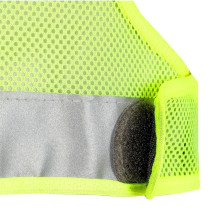 Chaleco reflectante Ultimate Performance Reflective Race ajustable con velcro