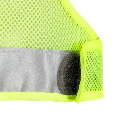 Chaleco reflectante Ultimate Performance Reflective Race ajustable con velcro