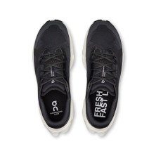 Zapatillas Cloudmonster 3 Hyper mujer Black / Ivory arriba