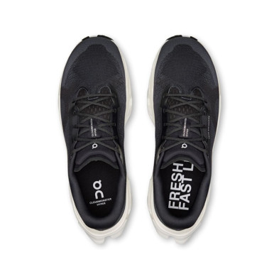 Zapatillas Cloudmonster 3 Hyper mujer Black / Ivory arriba
