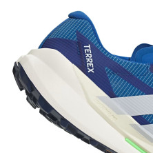 Zapatillas Adidas Terrex Agravic TT Hombre azul plata verde fluor estabilidad y velocidad