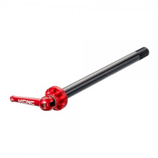 Eje pasante trasero KCNC KQR06 SP-Lite 12mm rojo