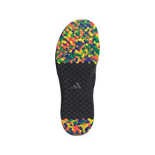 Zapatillas entrenamiento Adidas The Total Hombre Core Black/ Charcoal/ Lucid Blue suela de goma con muy buen agarre
