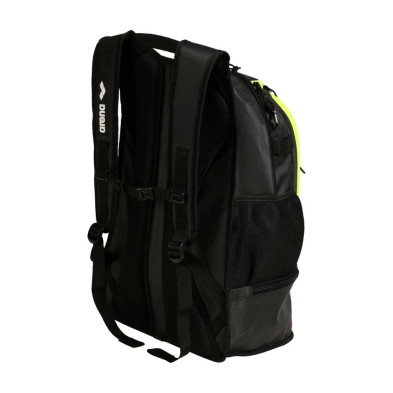 Mochila Arena Fastpack 3.0 40L humo oscuro amarillo neón