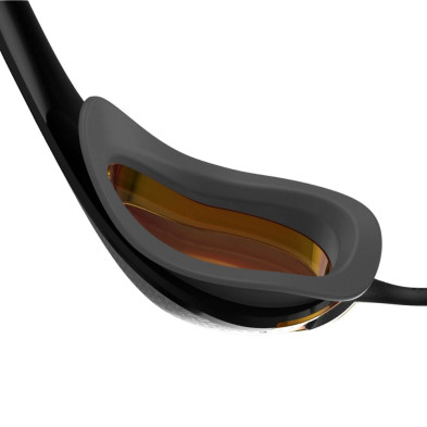 Gafas de natacion Speedo Fastskin Pure Focus Mirror Black detalle IQfit 3D