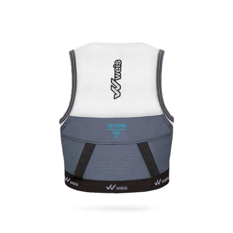 Chaleco Weis Lefty Pro 7 L Vest White cyan / Performance Series