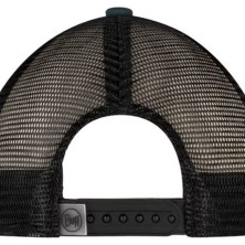 Gorra Buff Trucker UTMB 2026 negro verde oscuro