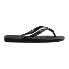 Sandalias Havaianas Flip Flop Top Brasil Black antideslizantes y resistentes al agua
