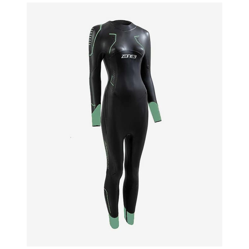 Neopreno Terraprene Vision mujer - Black/Eucalyptus Green