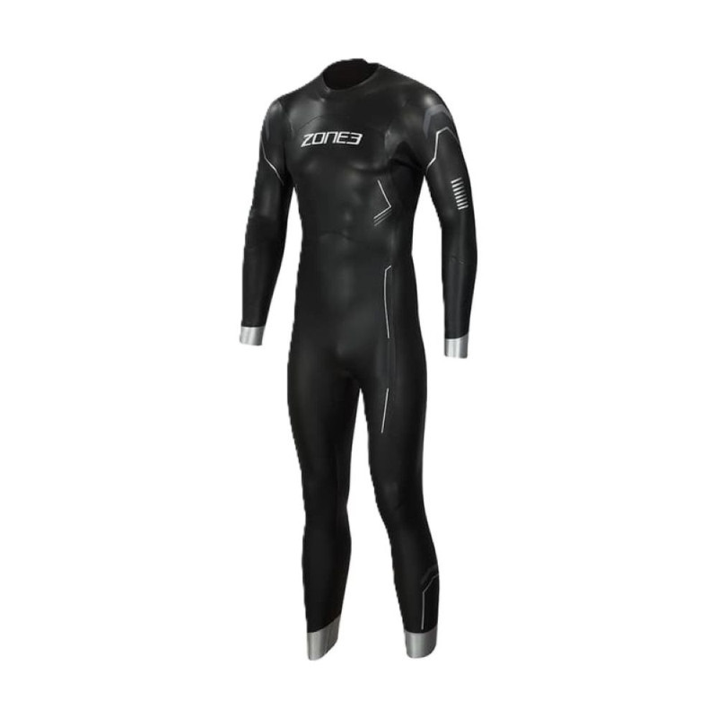 Neopreno Zone3 Agile hombre - Black/Silver pecho
