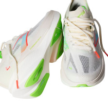 Zapatillas Brooks Hyperion Max 3 Hombre blanco coco, verde fluor, rojo azul
